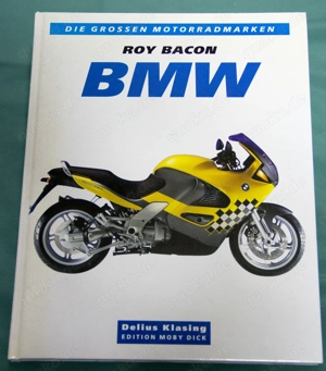 Original BMW Buch "Die Großen Motorradmarken" von Roy Bacon