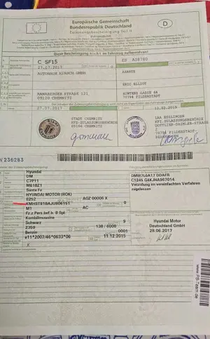 Hyundai SANTA FE 2.4 GDI 2WD Family Bild 3