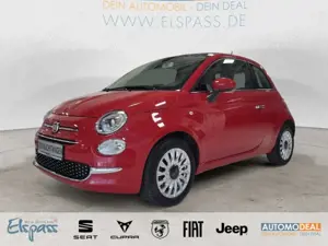 Fiat 500 Lounge PANODACH TEMPOMAT APPLE/ANDROID ALU PDC BLU
