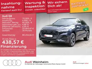 Audi Q8 55 TFSIe Black-Paket Headup UPE 113.835€