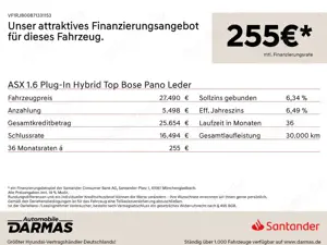 Mitsubishi ASX ASX 1.6 Plug-In Hybrid Top Bose Pano Leder Bild 2