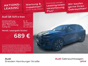 Audi Others Q6 e-tron quattro edition one blue S line Leder