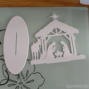 Krippe für Weihnachten Dekoration 