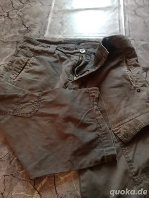 Graue Herrenbermudahose