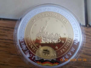 XL-Gedenkmedaille 10 Jahre Abschied von der D Mark - 2011 