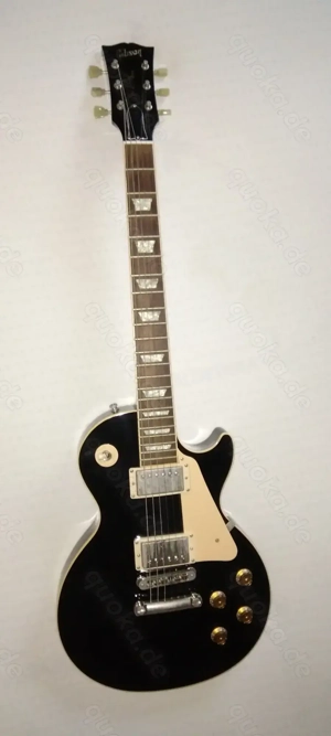 Gibson Les Paul Standard black beauty im original Gibson Custom Koffer