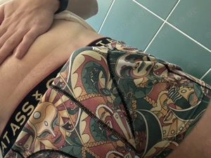 Getragene Boxershorts 