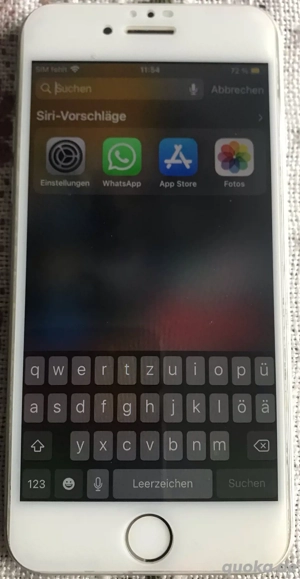 IPhone 7 in weiß mit 128 GB Speicher