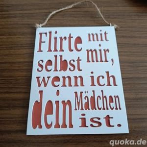 Bild mit Spruch 
