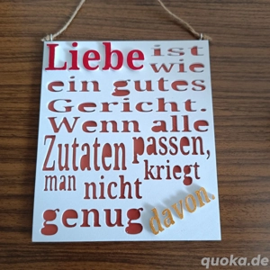 Bild mit Spruch 