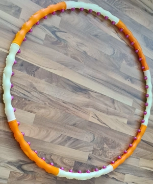 Health & Hoop_Hula Hoop Premium_Magnet-Massage-Noppen_neuwertig