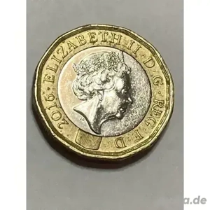 uk one pound coin 