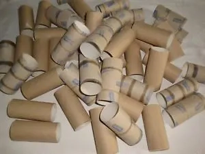 Bastelmaterial, Toilettenpapierrollen   Bild 6