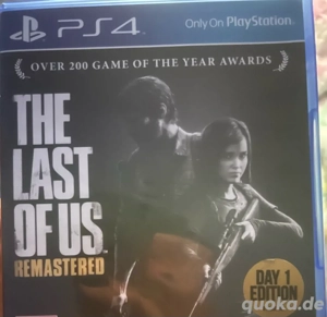 The last of us Ps4 cd