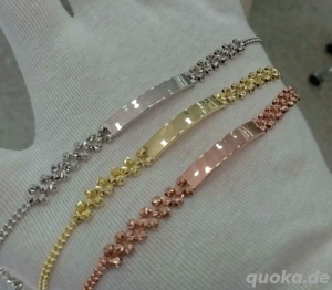 Schildarmband Sterlingsilber 925