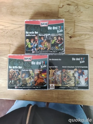 3x die drei ??? kids boxen 