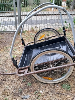 Fahrrad Anhänger verstellbar