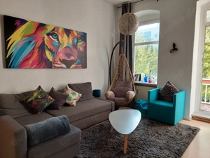 IKEA Ecksofa mit Récamiere und Bettkasten, ausziehbar zum Bett