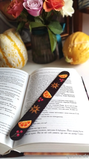 Lesezeichen (Handbemalt mit Acrylfarben)