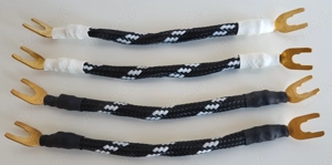 in-akustik Referenz LS-1002 Bi-Wire Brücken, Kabelschuhe KS-60