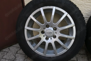 4 Continental WinterCompact TS870 P 205 60 R16 mit Alufelgen zu verkaufen