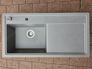 Blanco Zemar XL 6 S G-I-L Aufsatz-  Einabauspülbecken 100 x 51 cm Alumetallic.