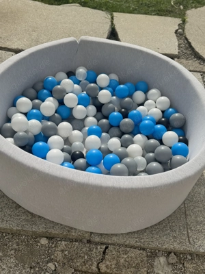 Bällebad 90 x 30 cm für besonderen Spielspaß 