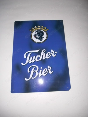 Tucher Schild aus Blech