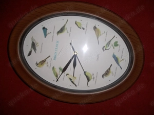 Quarzuhr Vögel Bild 2