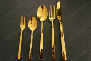   Goldenes Besteck für eure Feier   stilvoll & edel!  