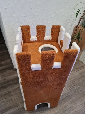 NEU Katzenkratzburg Kratzbaum Katzenhöhle Rückzugsort