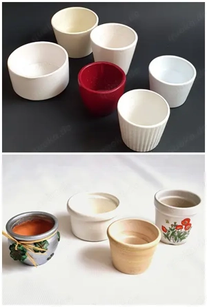 Kleine Blumentöpfe Pflanzschälchen Übertöpfchen je 1 Euro