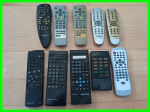 Fernbedienungen Konvolut 10x nur komplett Bastlerware