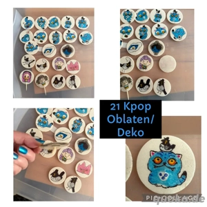 deko  k pop demon hunters für torte 