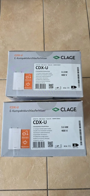 E-Kompaktdurchlauferhitzer