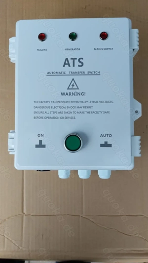 ATS Automatische Umschalteinheit bei Netzausfall Start Generator 400V 8kV