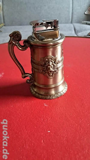 Tischfeuerzug Bierkrugform