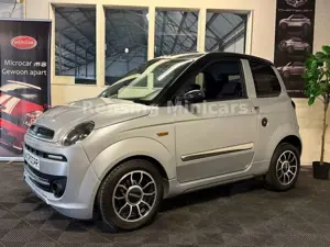 Microcar M.Go 8 PS Silber Mopedauto Leichtmobile Minicar