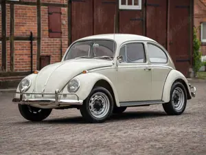 Volkswagen Käfer VW Käfer1200,Perlweiß, mit Plattenspieler