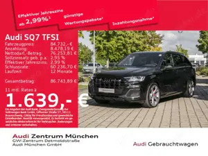 Audi SQ7 tiptr. Luft/Pano/HuD/ACC/Virtual
