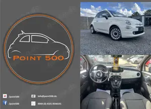 Fiat 500 32TKM PDC KLIMA1.HD RIESENAUSWAHL AN FIAT500