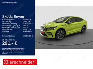 Skoda Enyaq Coupe RS 21 AHK CANTON DCC