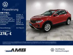 Volkswagen T-Roc Life 1.5 TSI DSG/AHK/Nav/Standhzg/02.30Gar