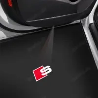 Audi Türeinstiegsleuchten S-Logo