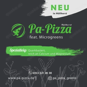 Pa-Pizza Gesunde Pizza Lieferservice NEU in Hüllhorst und Oberbauerschaft