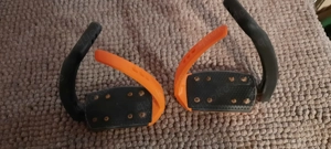 Sicherheitssteigbügel gebraucht von Free Jump orange für Erwachsene zu verkaufen