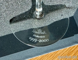 Rarität ROSENTHAL studio-line 2 Champagnergläser Millenium 1999 2000 Sektgläser Bild 2