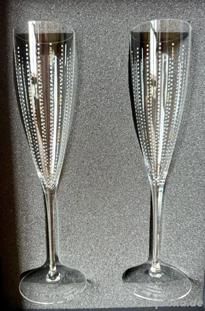 Rarität ROSENTHAL studio-line 2 Champagnergläser Millenium 1999 2000 Sektgläser Bild 4