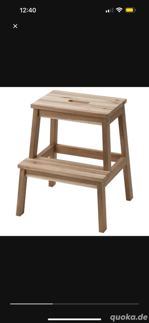 Tritthocker von Ikea