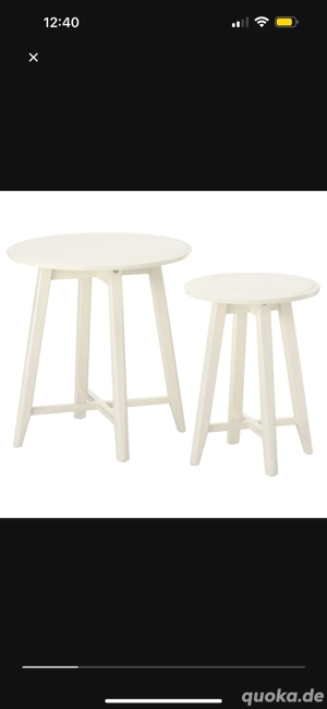 Beistelltische von Ikea